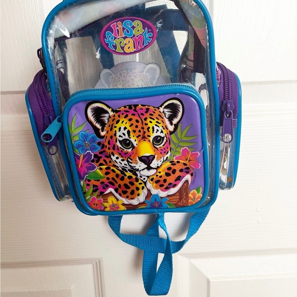 Vintage Y2K 90s Lisa
Frank mini pack back
CLEAR